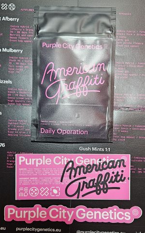 Daily Operation – American Graffiti – Purple City Genetics – Packs x3