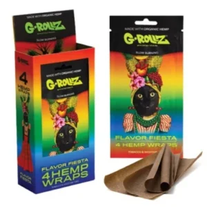 HEMP WRAPS X4 TUTI FRUTI 1u. G-ROLLZ